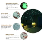 100 Pcs Luminous Stars-for Home Decor - Image 9