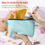 3-Pack Canvas Zipper Pouch–Toiletry & DIY Craft Bags - Image 2