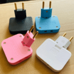 3-in-1 Foldable Multi-Socket Plug Rotatable 180° - Image 3