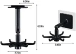 Adjustable Storage Hook – 360° Rotating - Image 9