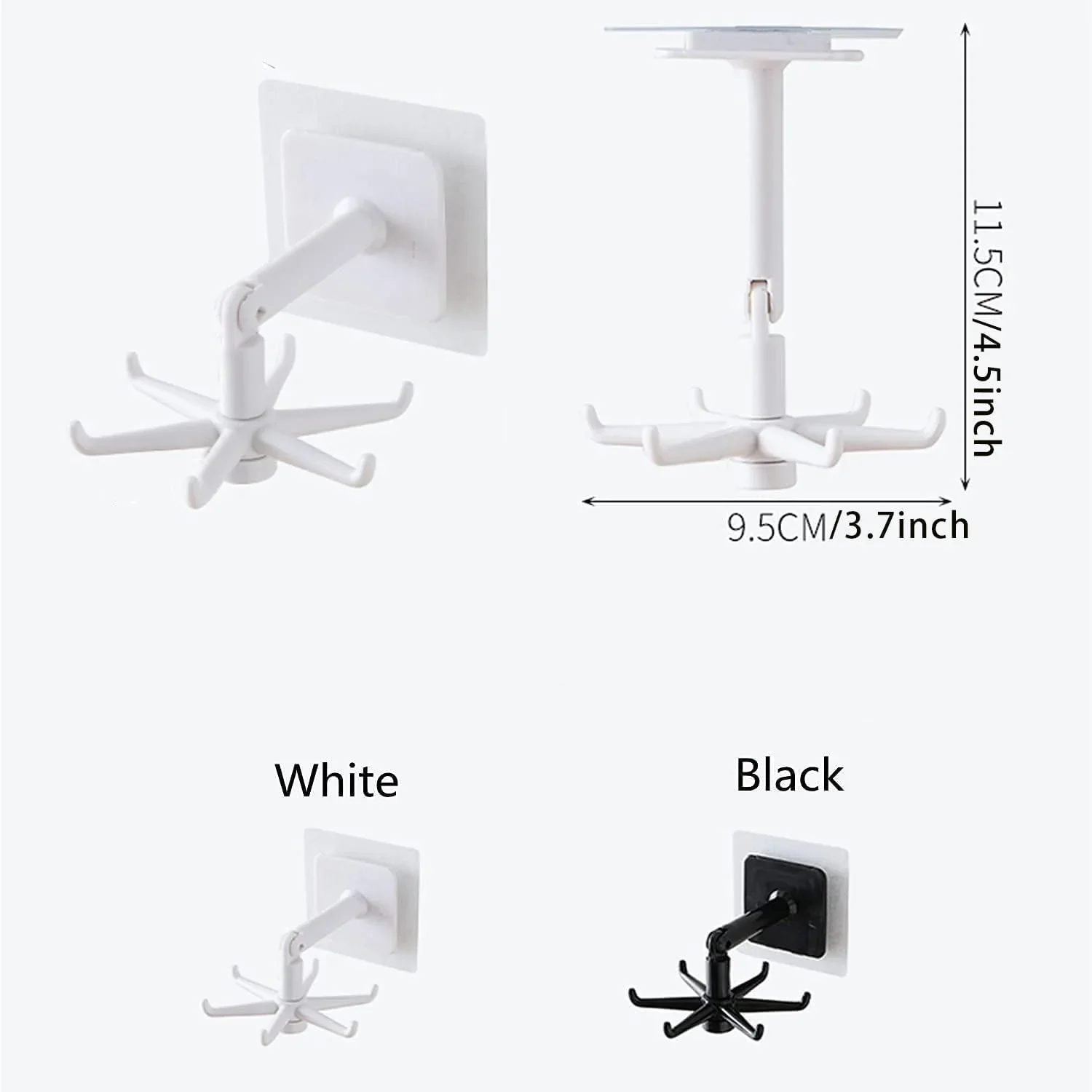 Adjustable Storage Hook – 360° Rotating - Image 11