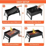 Barbeque Grill Portable Camping Grill - Image 2
