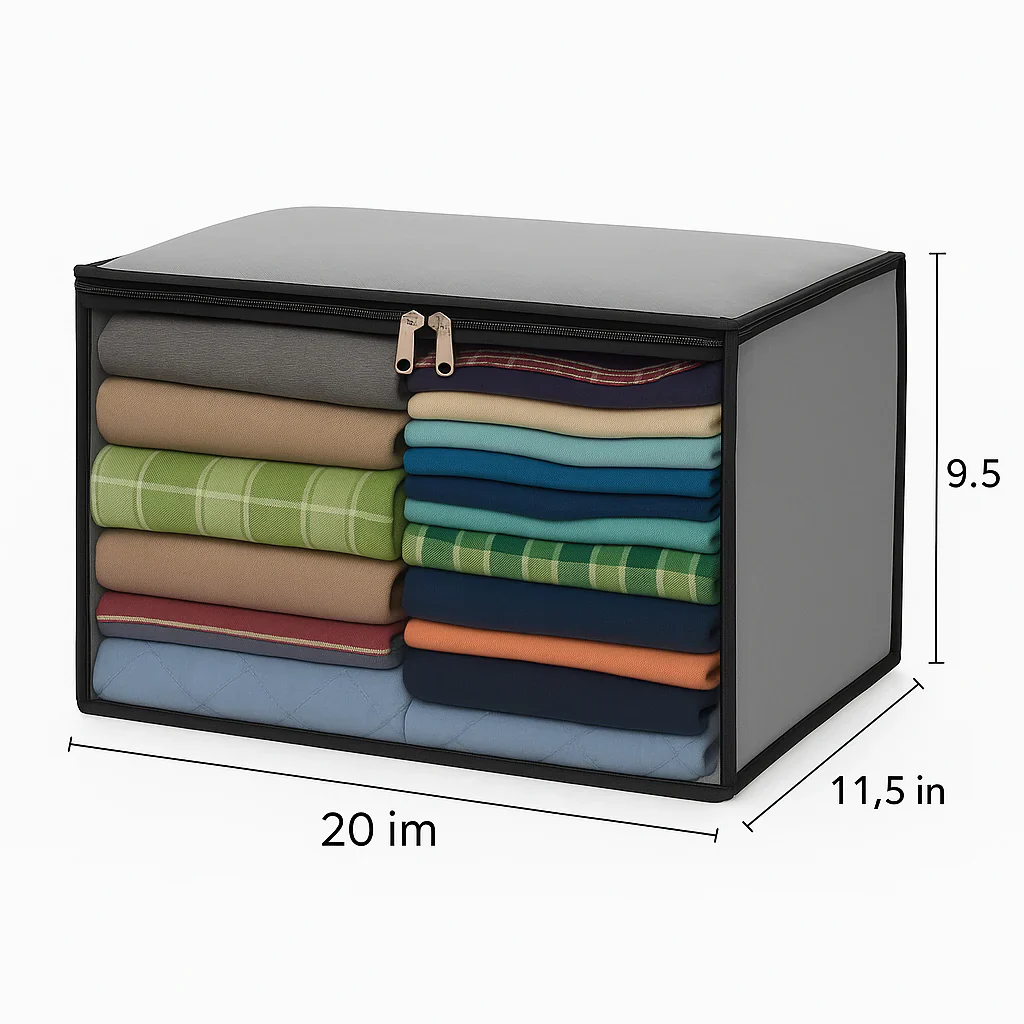 Cloth Storage Bags with Clear Window - Image 3