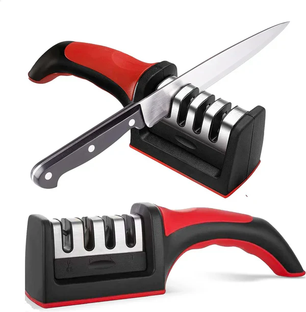 Knife Sharpener – 4 Stage Sharpening Kit - Image 3