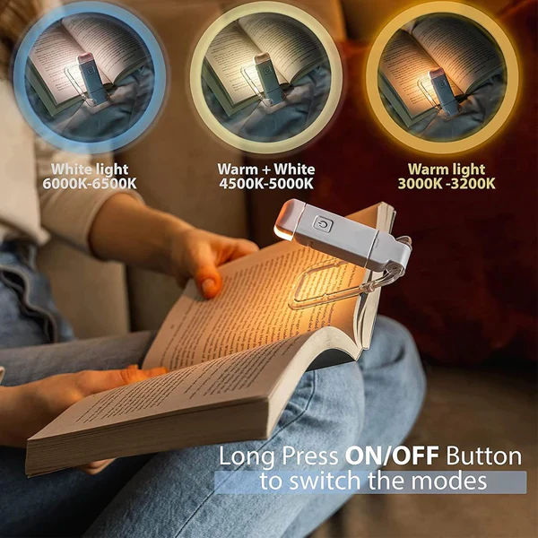 LED Book Reading Light – USB Rechargeable - Image 15