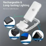 LED Book Reading Light – USB Rechargeable - Image 5