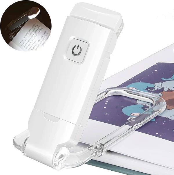 LED Book Reading Light – USB Rechargeable - Image 3