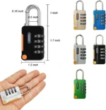 4 Digits Combination Padlock Waterproof Lock - Image 4