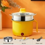 Mini Electric Cooker – Non-Stick Pot (Multi-Functional Quick Cooker) - Image 5