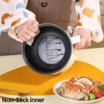 Mini Electric Cooker – Non-Stick Pot (Multi-Functional Quick Cooker) - Image 6