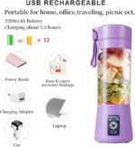 Portable Electric USB Juicer Blender Cup - Mini Blender - Image 6