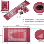Premium Double Coated Pocket Travel Prayer Mat (without compass) - Image 4