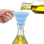 Silicone Collapsible Folding Funnel-Transfering Liquid & Powder - Image 3