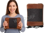 Velvet Electric Hot Water Bag with Cover - Image 3