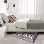 12 Pair Under Bed Shoe Storage Organizer-With Handle - Image 3