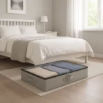 Underbed Storage Organizer with Clear Top