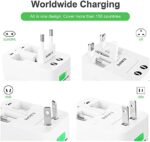 Universal All-In-One (US UK EU AU) World Wide Travel Adapter Plug - Image 3