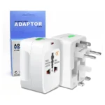 Universal All-In-One (US UK EU AU) World Wide Travel Adapter Plug