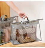 Clear Handbag Storage Organizer with Zipper